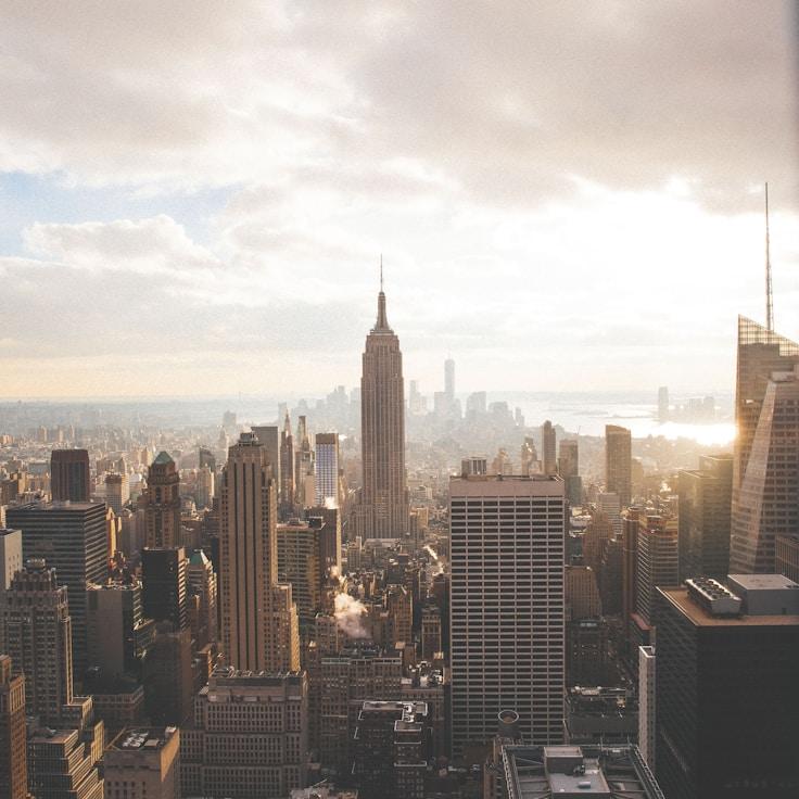 City skyline in New York, United States